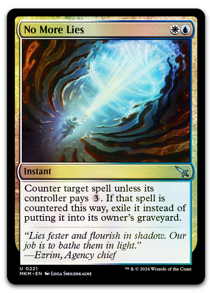 No More Lies (Murders at Karlov Manor)