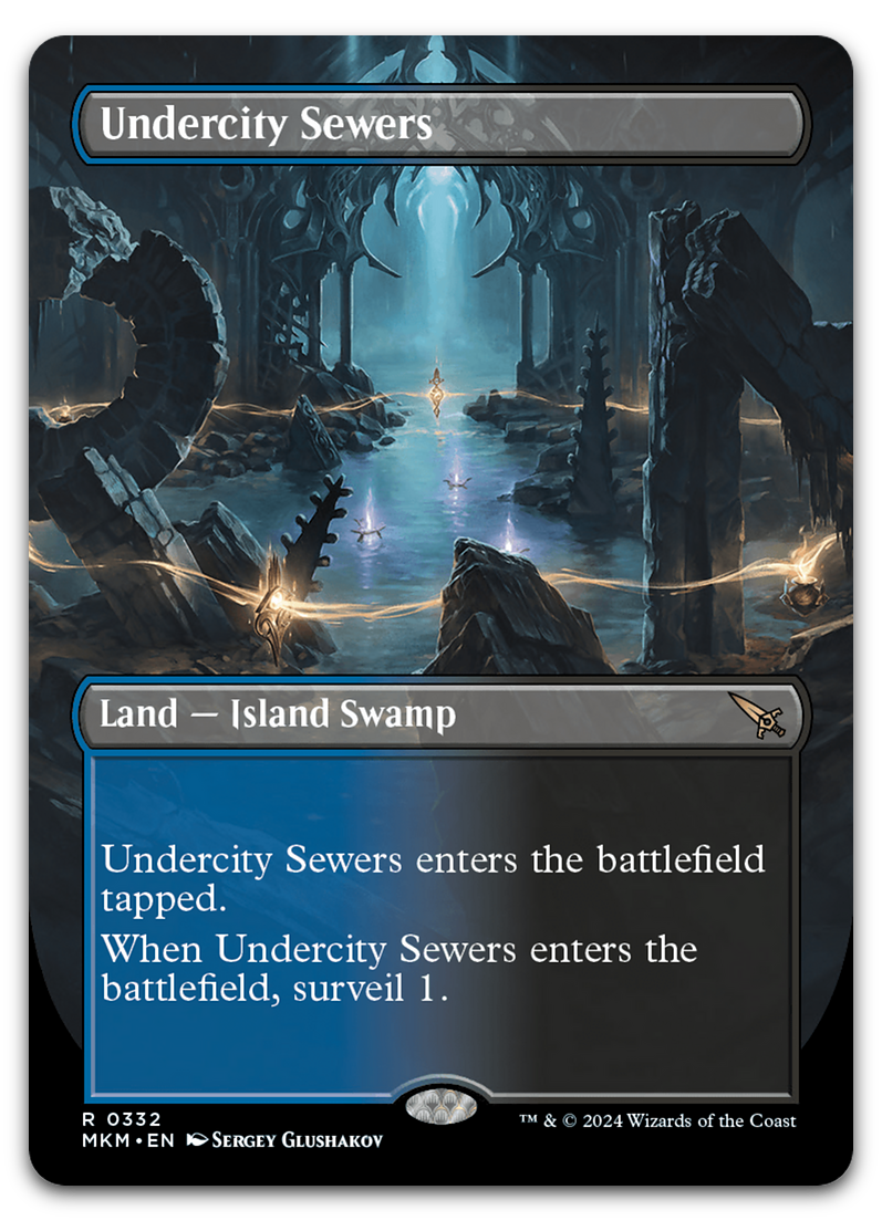 Undercity Sewers (Borderless) (Murders at Karlov Manor)