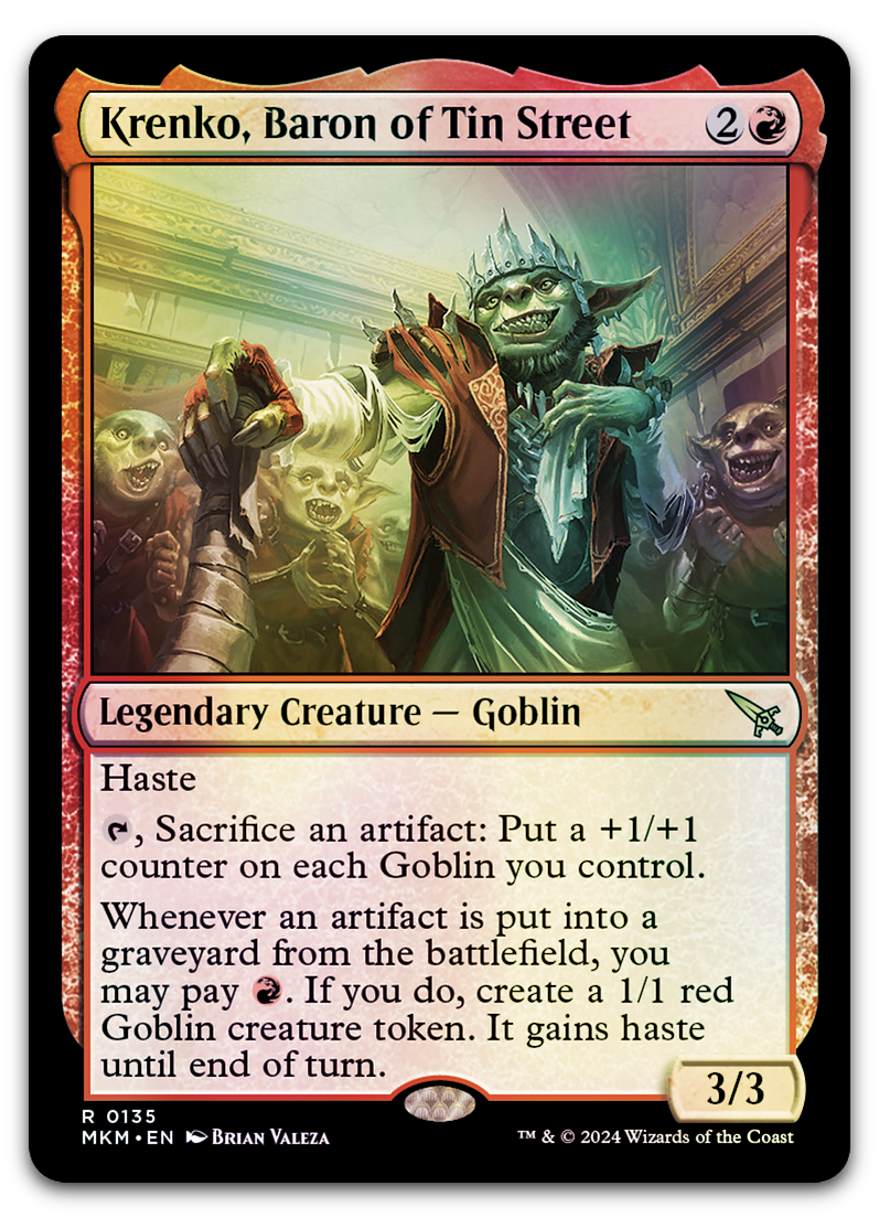 Krenko, Baron of Tin Street (Murders at Karlov Manor)