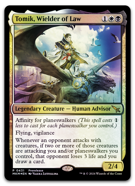 Tomik, Wielder of Law (Prerelease Cards)