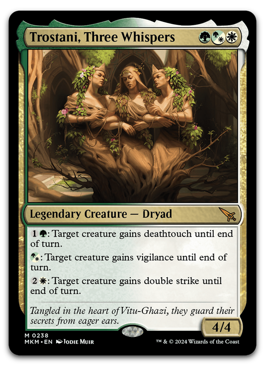 Trostani, Three Whispers (Murders at Karlov Manor)