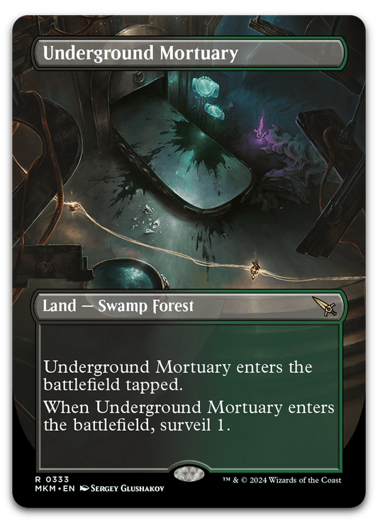 Underground Mortuary (Borderless) (Murders at Karlov Manor)