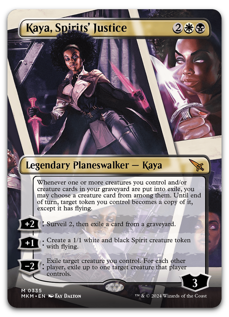 Kaya, Spirits' Justice (Borderless) (Murders at Karlov Manor)