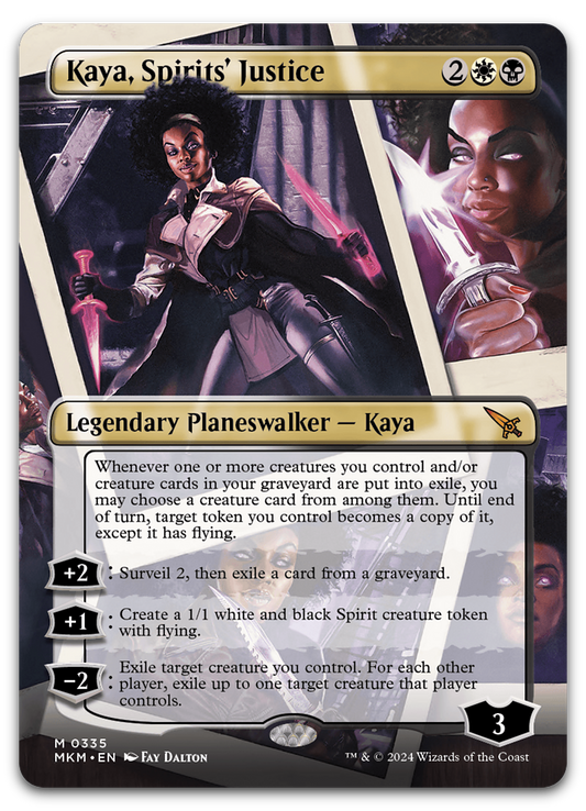 Kaya, Spirits' Justice (Borderless) (Murders at Karlov Manor)