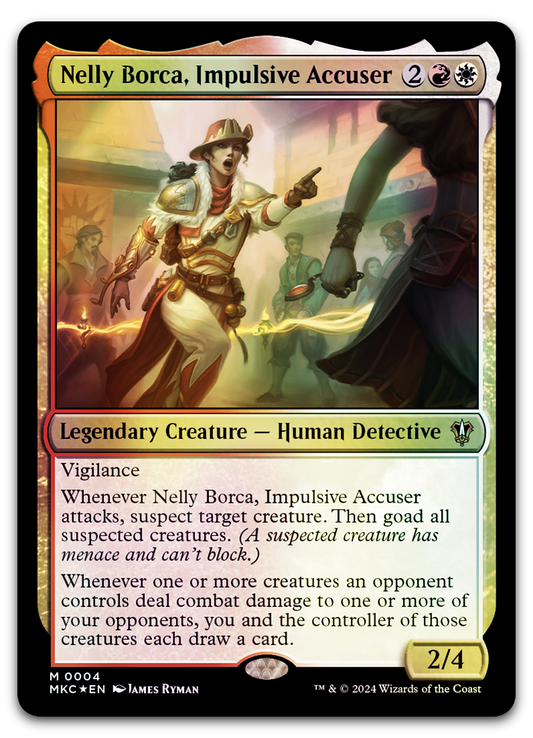 Nelly Borca, Impulsive Accuser (Commander: Murders at Karlov Manor)