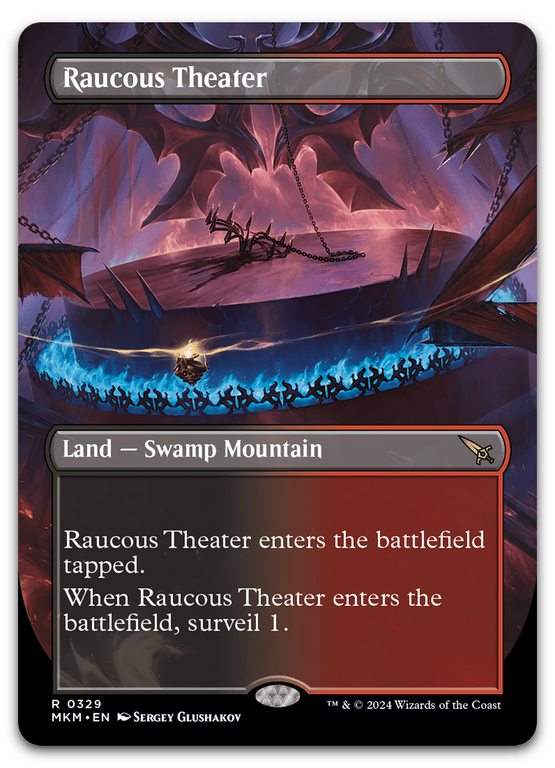 Raucous Theater (Borderless) (Murders at Karlov Manor)