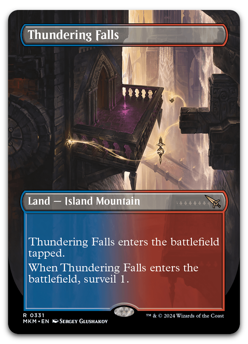 Thundering Falls (Borderless) (Murders at Karlov Manor)