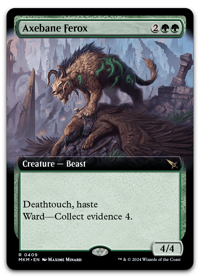 Axebane Ferox (Extended Art) (Murders at Karlov Manor)