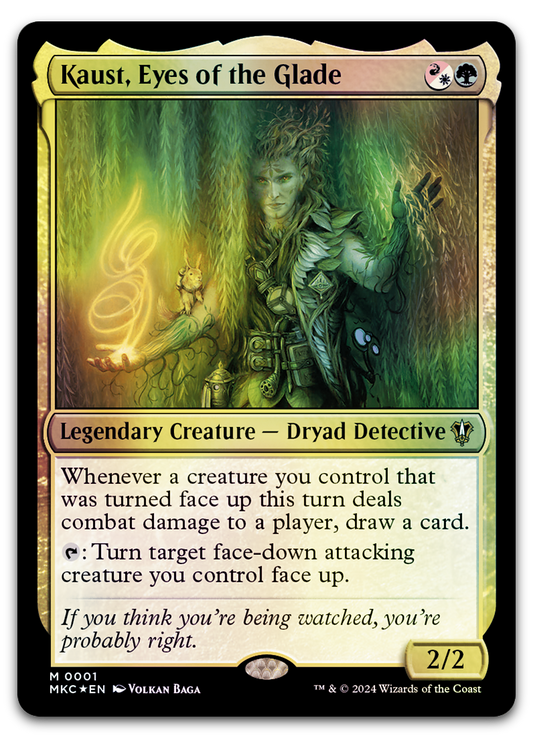 Kaust, Eyes of the Glade (Commander: Murders at Karlov Manor)