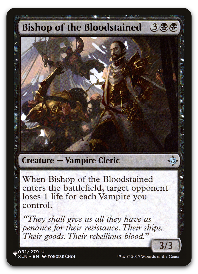 Bishop of the Bloodstained (The List Reprints)