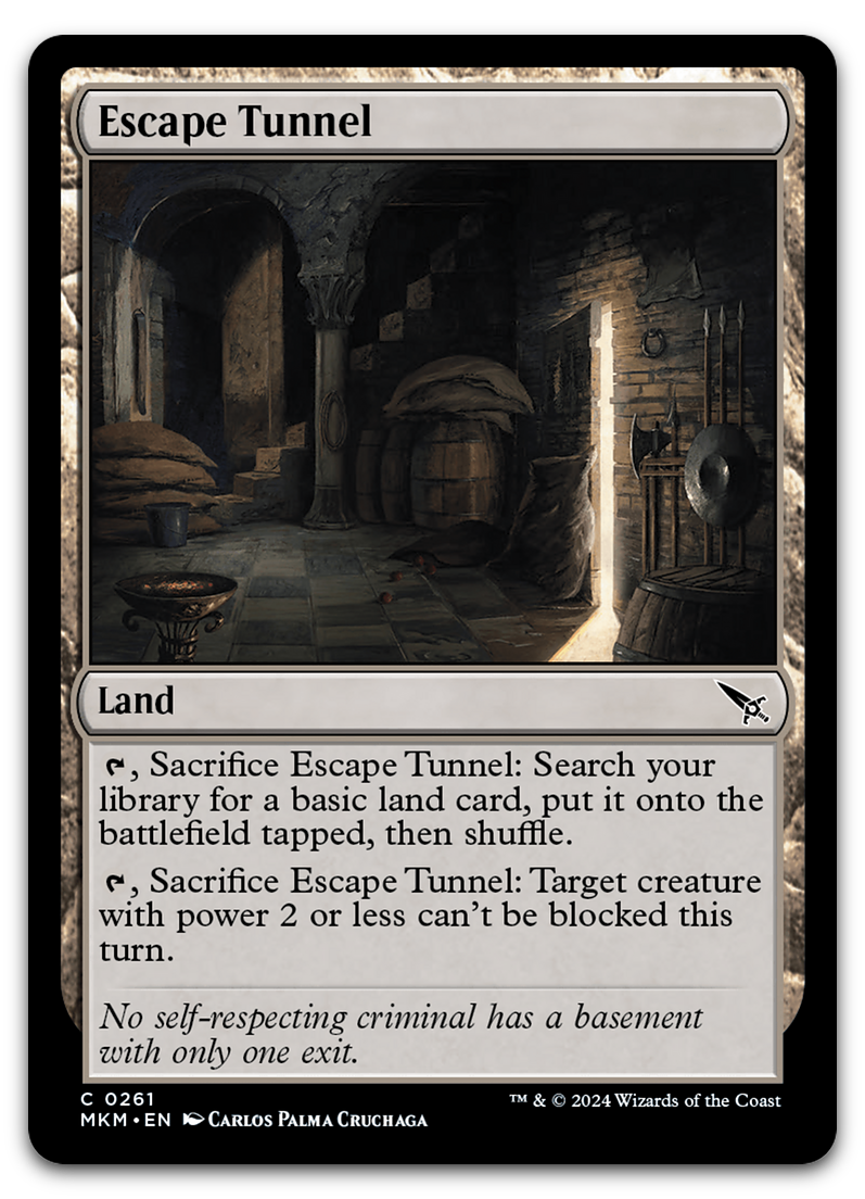 Escape Tunnel (Murders at Karlov Manor)