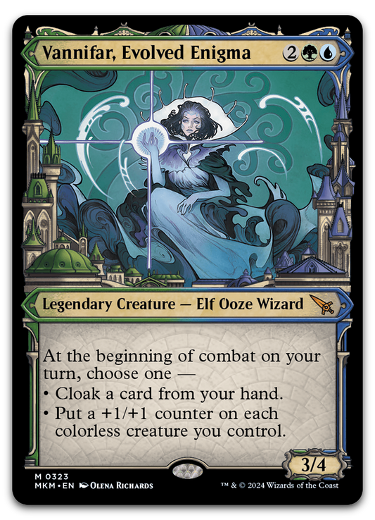 Vannifar, Evolved Enigma (Showcase) (0323) (Murders at Karlov Manor)