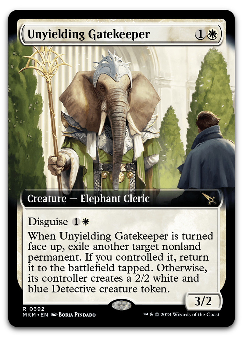 Unyielding Gatekeeper (Extended Art) (Murders at Karlov Manor)