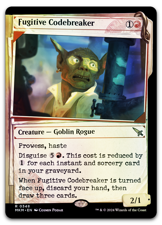 Fugitive Codebreaker (Showcase) (Murders at Karlov Manor)