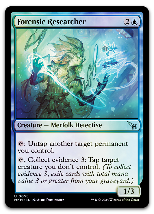 Forensic Researcher (Murders at Karlov Manor)