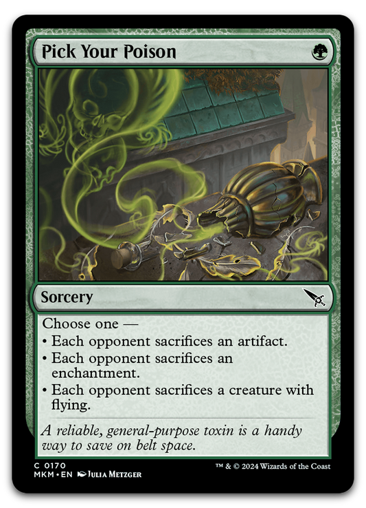 Pick Your Poison (Murders at Karlov Manor)