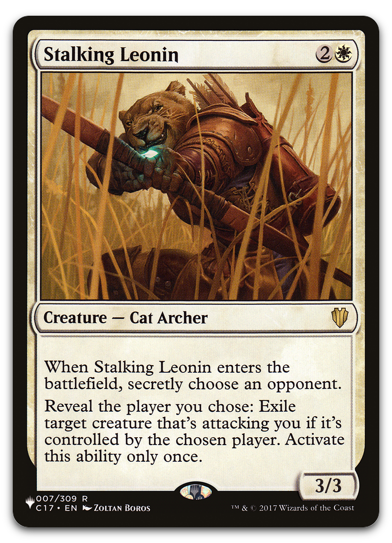 Stalking Leonin (The List Reprints)