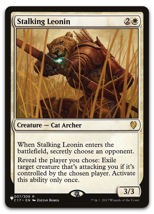 Stalking Leonin (The List Reprints)