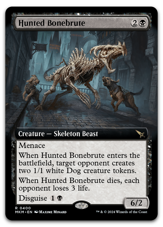 Hunted Bonebrute (Extended Art) (Murders at Karlov Manor)