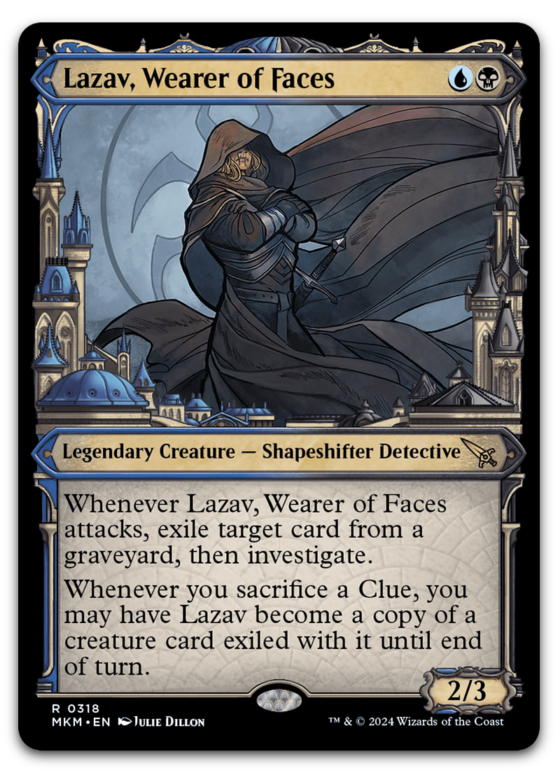Lazav, Wearer of Faces (Showcase) (0318) (Murders at Karlov Manor)
