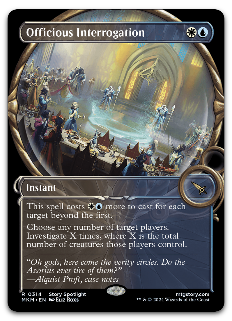 Officious Interrogation (Showcase) (Murders at Karlov Manor)