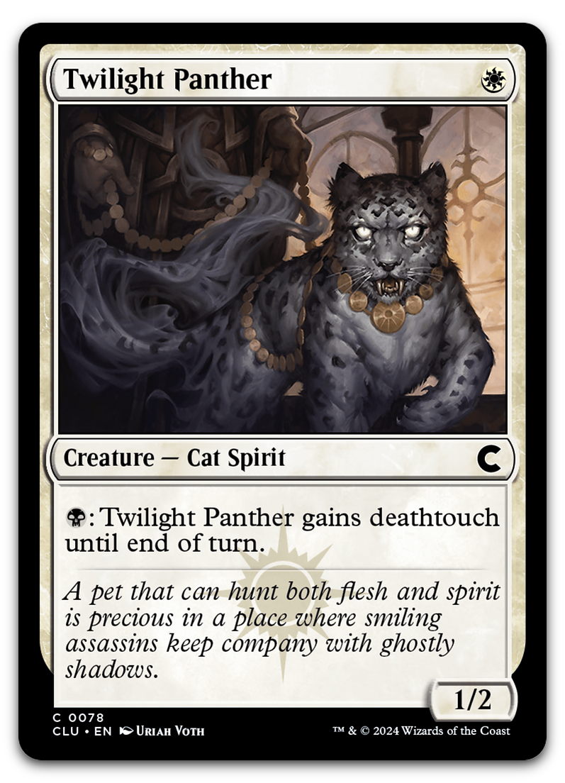 Twilight Panther (Ravnica: Clue Edition)