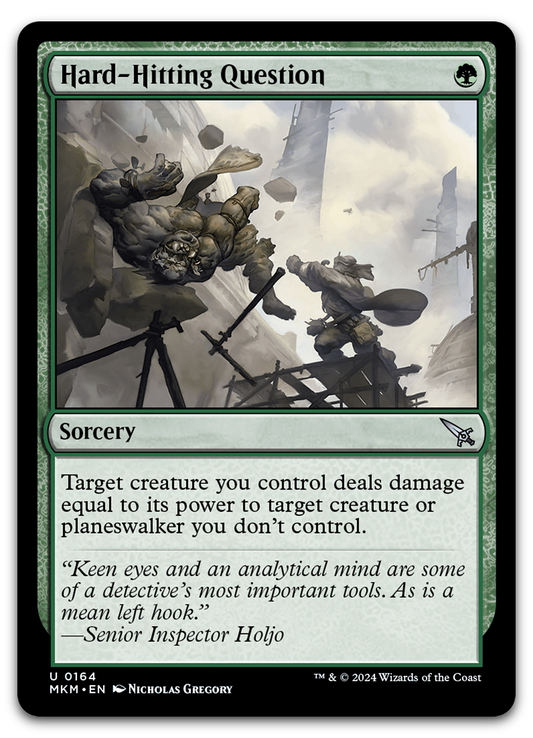 Hard-Hitting Question (Murders at Karlov Manor)