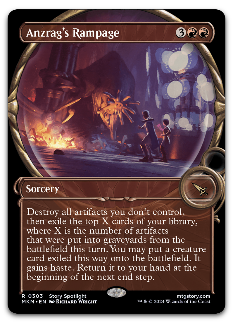 Anzrag's Rampage (Showcase) (Murders at Karlov Manor)