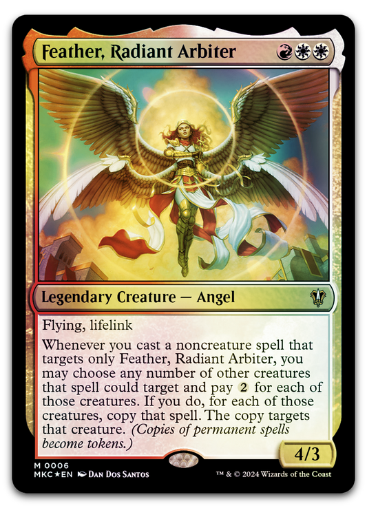 Feather, Radiant Arbiter (Commander: Murders at Karlov Manor)