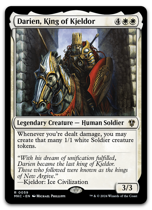 Darien, King of Kjeldor (Commander: Murders at Karlov Manor)