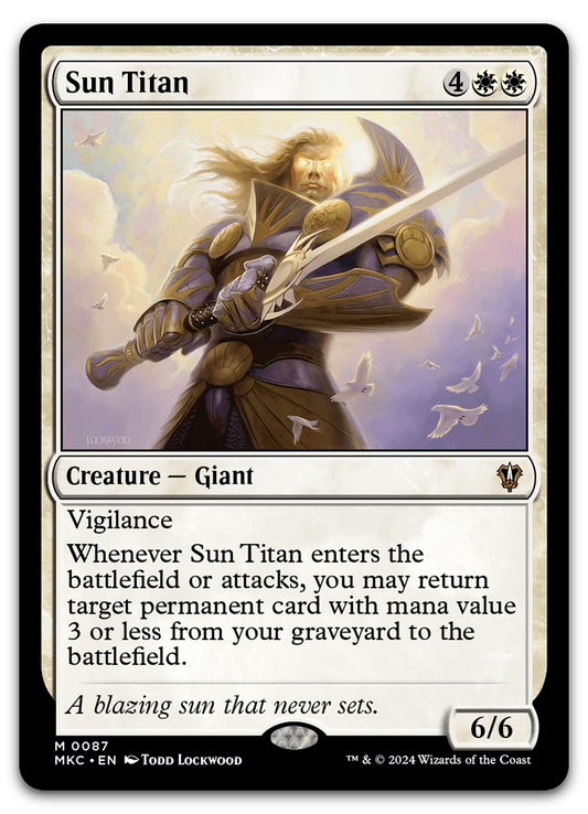 Sun Titan (Commander: Murders at Karlov Manor)