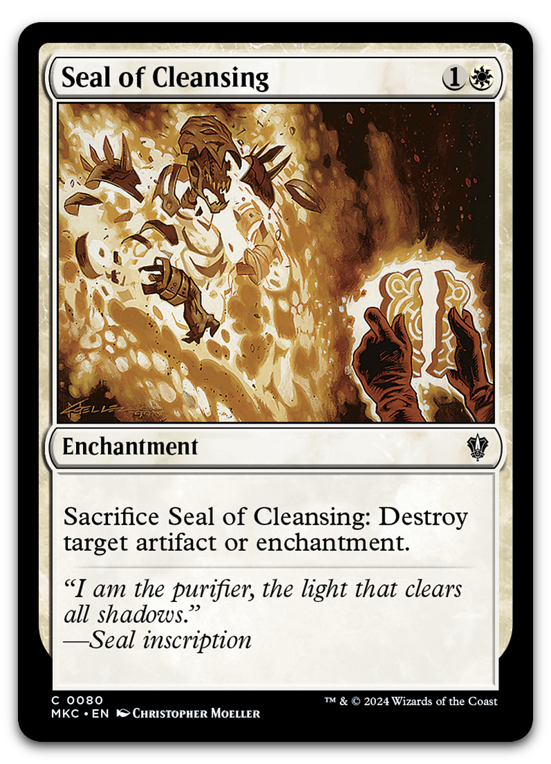 Seal of Cleansing (Commander: Murders at Karlov Manor)