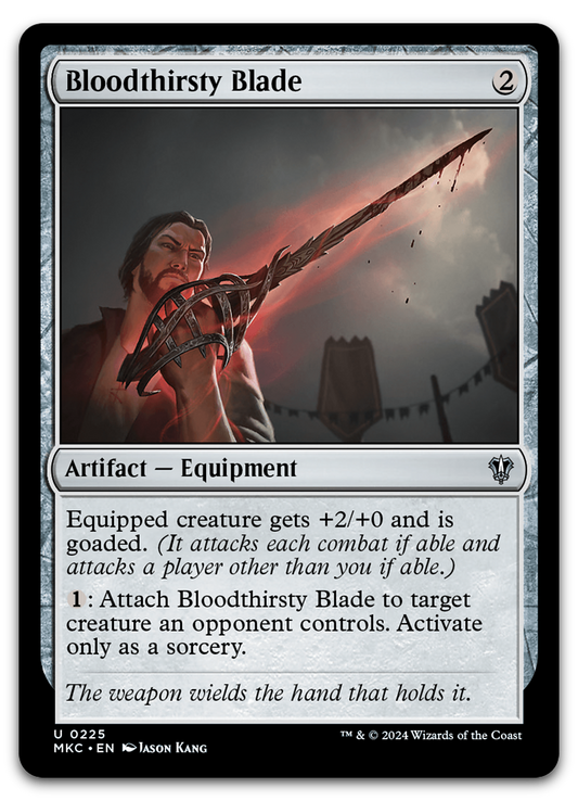 Bloodthirsty Blade (Commander: Murders at Karlov Manor)