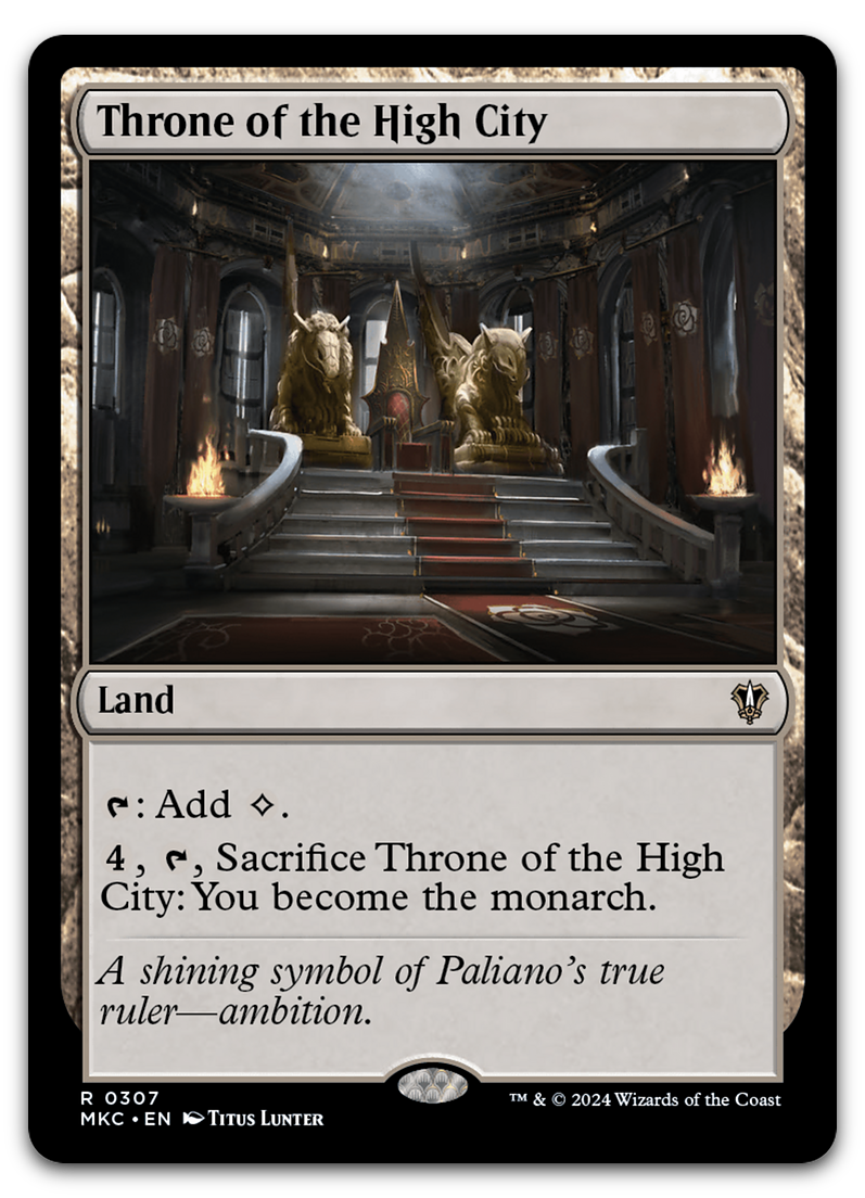 Throne of the High City (Commander: Murders at Karlov Manor)