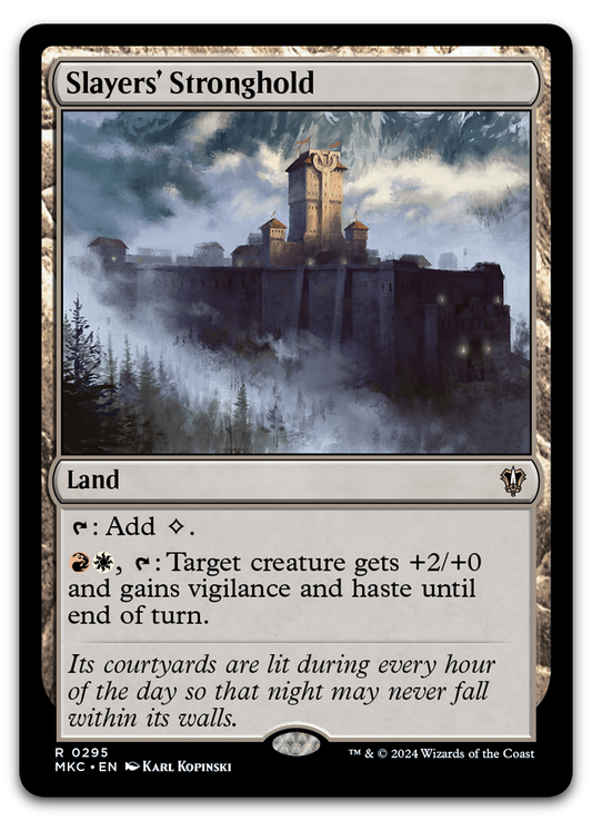Slayers' Stronghold (Commander: Murders at Karlov Manor)