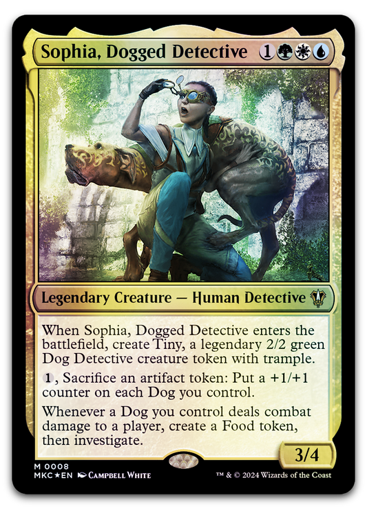 Sophia, Dogged Detective (Commander: Murders at Karlov Manor)