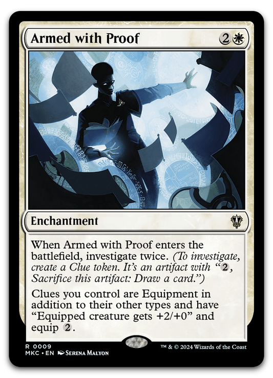 Armed with Proof (Commander: Murders at Karlov Manor)