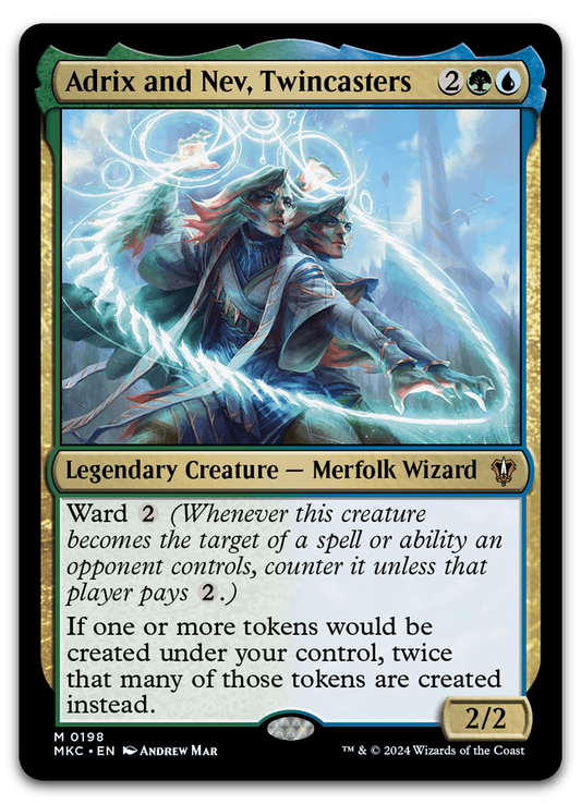 Adrix and Nev, Twincasters (Commander: Murders at Karlov Manor)