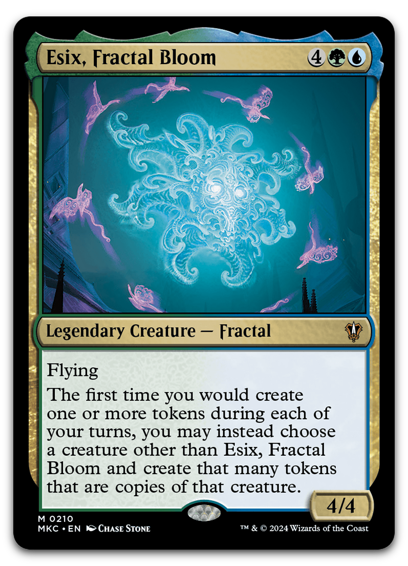 Esix, Fractal Bloom (Commander: Murders at Karlov Manor)