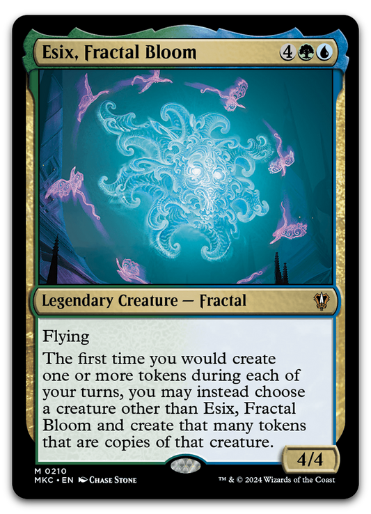 Esix, Fractal Bloom (Commander: Murders at Karlov Manor)