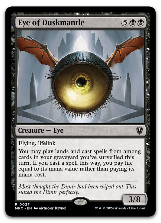 Eye of Duskmantle (Commander: Murders at Karlov Manor)