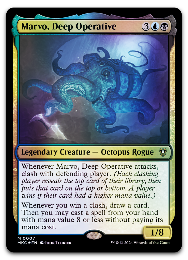 Marvo, Deep Operative (Commander: Murders at Karlov Manor)