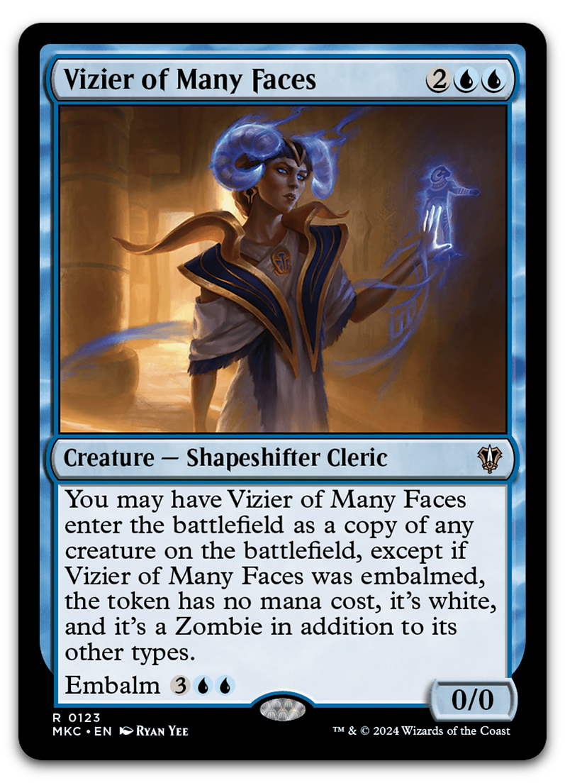 Vizier of Many Faces (Commander: Murders at Karlov Manor)