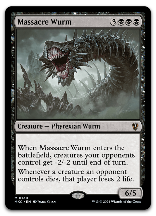 Massacre Wurm (Commander: Murders at Karlov Manor)