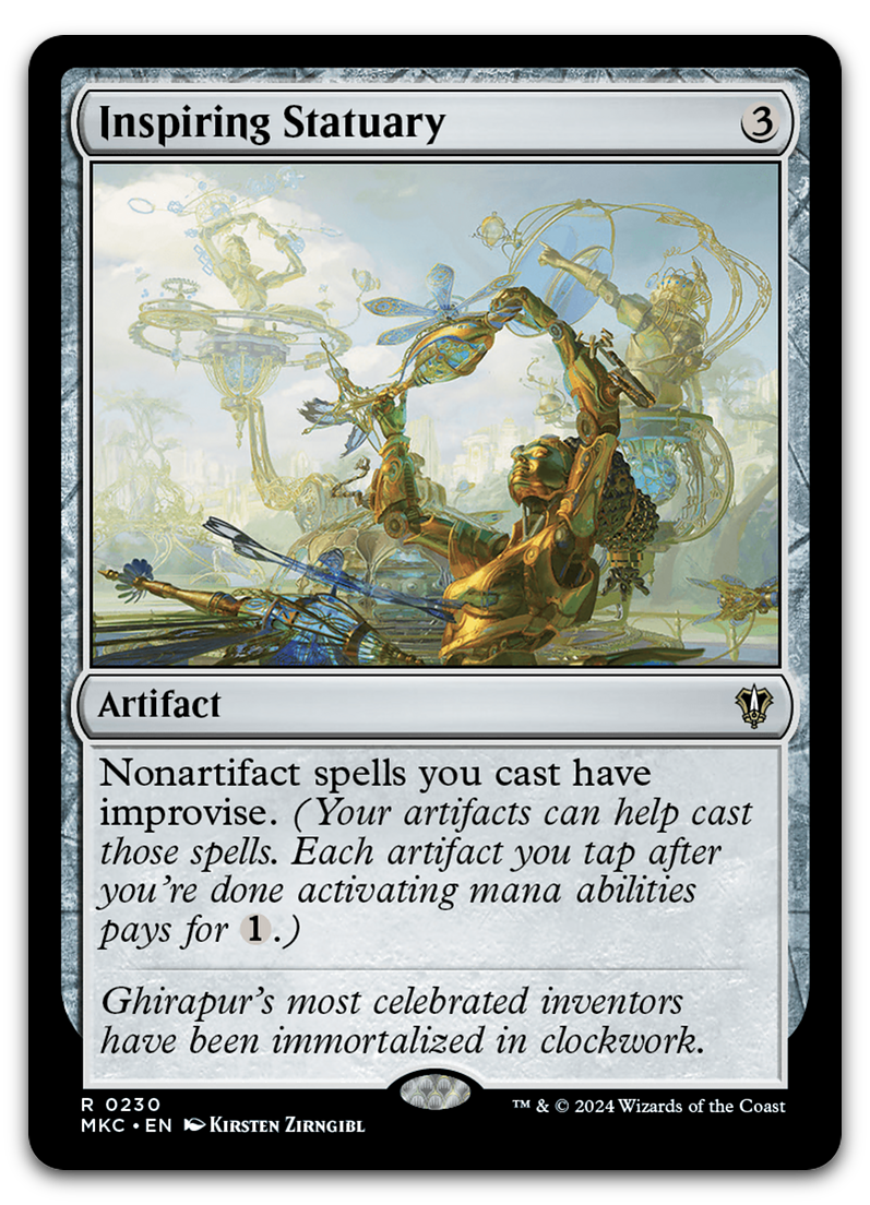 Inspiring Statuary (Commander: Murders at Karlov Manor)