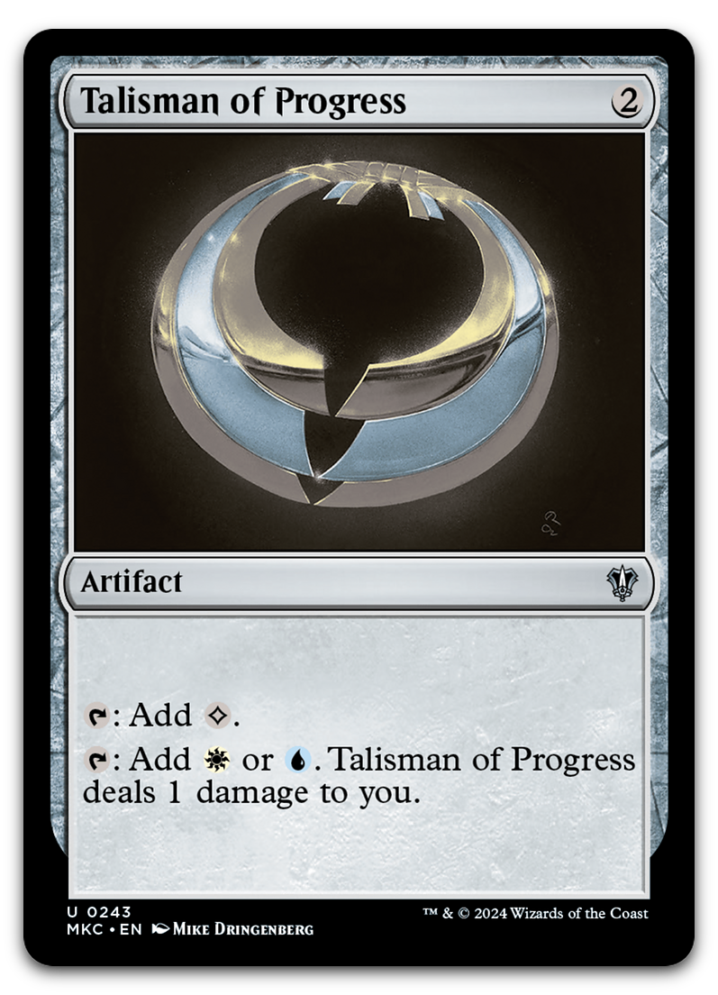 Talisman of Progress (Commander: Murders at Karlov Manor)