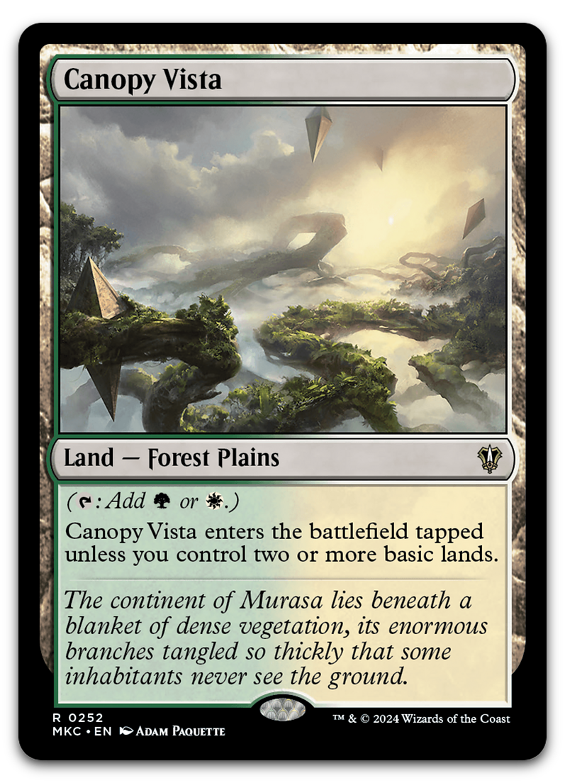 Canopy Vista (Commander: Murders at Karlov Manor)