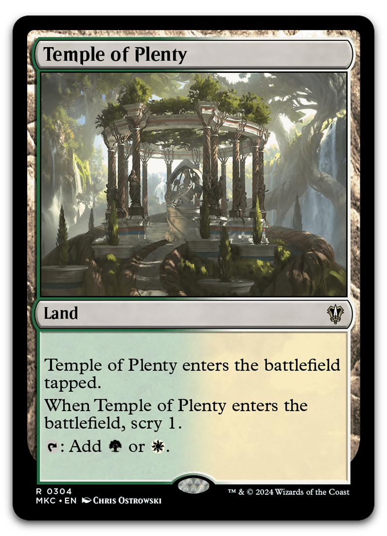 Temple of Plenty (Commander: Murders at Karlov Manor)