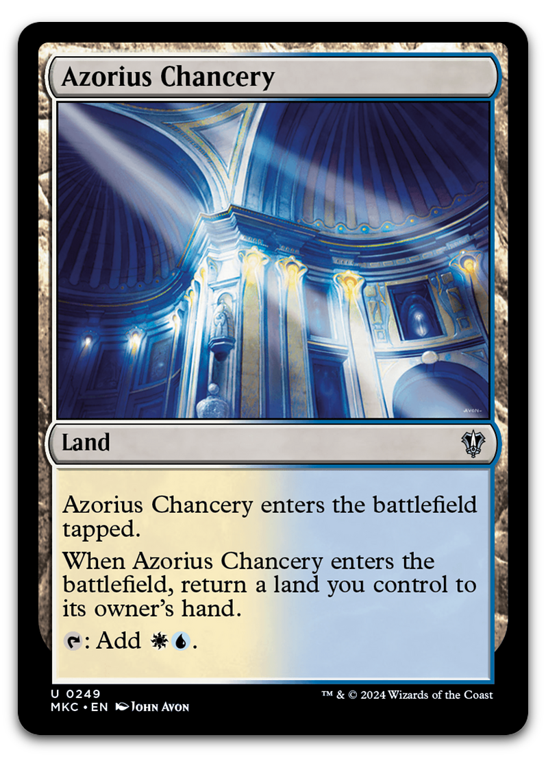 Azorius Chancery (Commander: Murders at Karlov Manor)