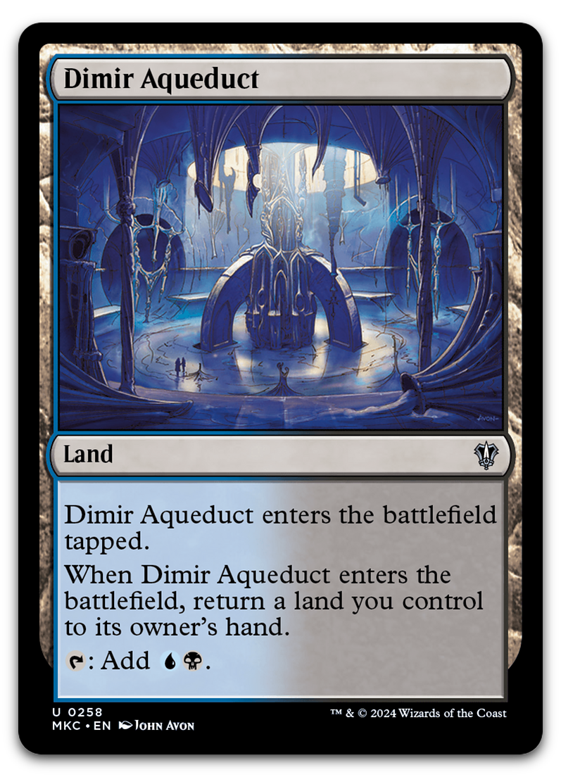 Dimir Aqueduct (Commander: Murders at Karlov Manor)